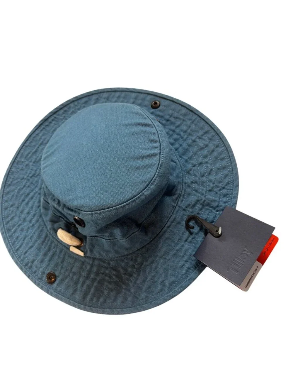 NWT Tilley T3 Wanderer Bucket Hat Blue Large 7.5cm  MSRP$99.00